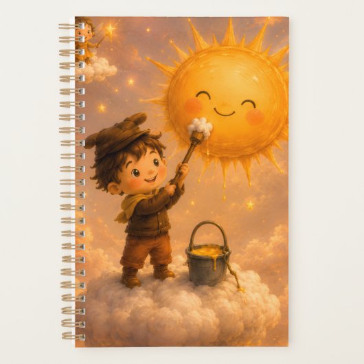 Das Sun Workshop Notizbuch Planer (Vorderseite)