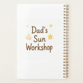 Das Sun Workshop Notizbuch Planer (Rückseite)