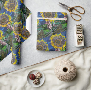 Das Sunflower Summit Gemälde von Alfred Fox Geschenkpapier