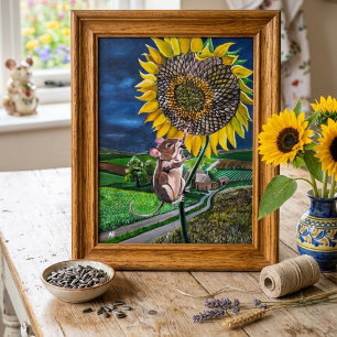 Das Sunflower Summit Gemälde von Alfred Fox Poster