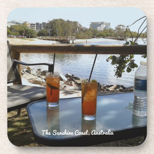Das Sunshine Coast Australia Foto Getränkeuntersetzer (Vorderseite)