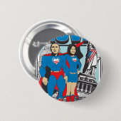 Das SuperObamas Button (Vorne & Hinten)