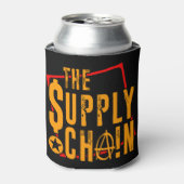 das Supply Chain Logo Bier kann kochen! Dosenkühler (Kanne Vorderseite)