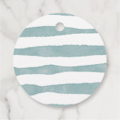 Das Surf-Gastgeschenk markiert das große Geburtsta Geschenkanhänger (Rückseite)