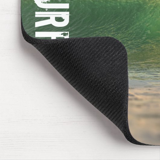 Das Surf-Leben Mousepad (Ecke)
