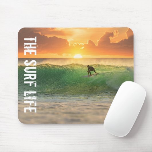 Das Surf-Leben Mousepad (Mit Mouse)