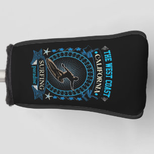Das Surfen an der Westküste Kaliforniens Golf Headcover