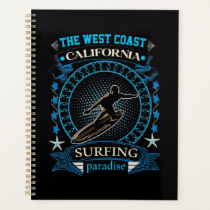 Das Surfen an der Westküste Kaliforniens Planer
