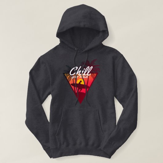 Das Surfparadies lässt Sie sich nicht entgehen Hoodie (Design vorne)