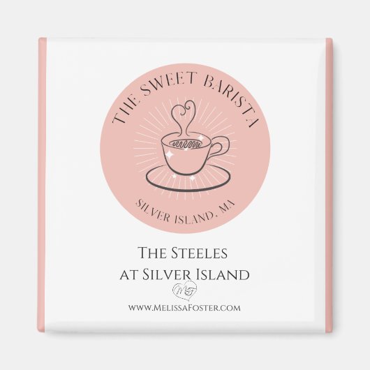 Das süße Barista Magnet (Vorne)