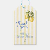 Das süße Leben Danke Geschenkanhänger (Vorderseite)