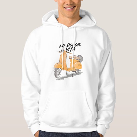 DAS SÜSSE LEBEN MOTORRAD HOODIE (Vorderseite)