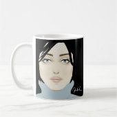 Das süße Mädchen Kaffeetasse (Links)