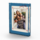 Das süße romantische Retro-Valentinin-Foto Fotoblock (Rechts)