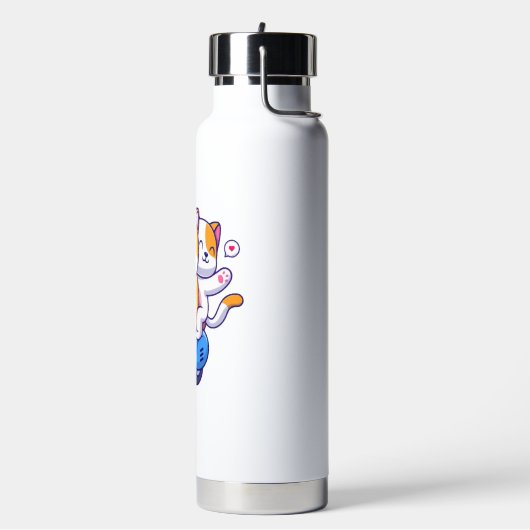 Das süße Shiba-Paar Trinkflasche (Links)