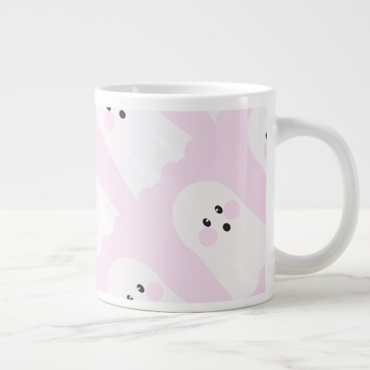 Das süßeste Gespenster-Muster  Jumbo-Tasse (Rechts)