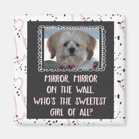 Das süßeste Mädchen im Magnet des Fotos (Vorne)