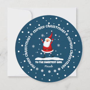 Das süßeste Mädchen von Weihnachten im Weihnachtsm