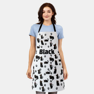 Das süßeste schwarze Katzen-Schürzengeschenk für K Schürze