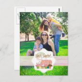 Das süßeste Tante-Cupcake-Muster der Welt Postkarte (Vorne/Hinten)