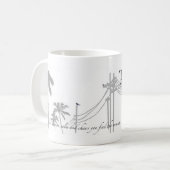 Das süßester Becher neue Logo Kaffeetasse (Vorderseite Links)