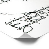 Das Swan Theater, Southwark Poster (Ecke)