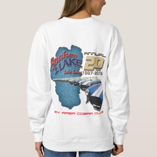 Das Sweatshirt 2016 Schlangenfrau (Rückseite)