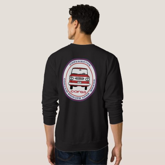 Das Sweatshirt Corvanatics Männer in den Farben (Schwarz voll)