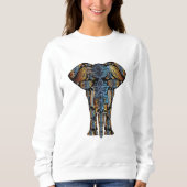 Das Sweatshirt der aztekischen Elefant-Frauen (Vorderseite)