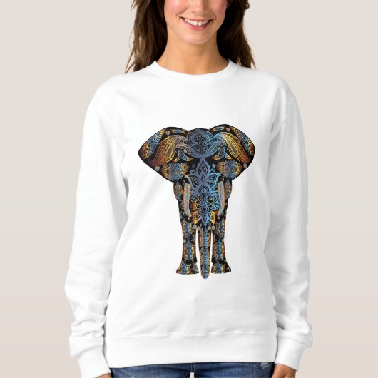 Das Sweatshirt der aztekischen Elefant-Frauen (Vorderseite)
