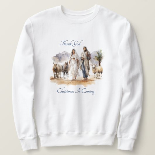 Das Sweatshirt der ersten Weihnachtsreihe 1 (Design vorne)