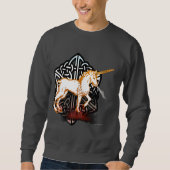 Das Sweatshirt der Kelteunicorn-Männer (Vorderseite)