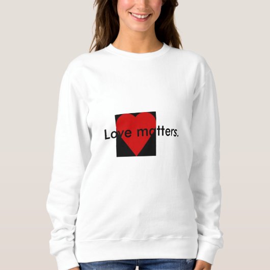 Das Sweatshirt der Liebeangelegenheiten (Vorderseite)