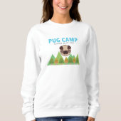 Das Sweatshirt der Mops-Lager-Frauen (Vorderseite)
