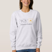 Das Sweatshirt der TCS-Bildungs-Systems-Frauen (Vorderseite)