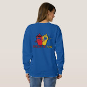Das Sweatshirt der Ziegenhalterung (Schwarz voll)