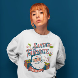 Das Sweatshirt des Weihnachtsmanns für die Lieblin