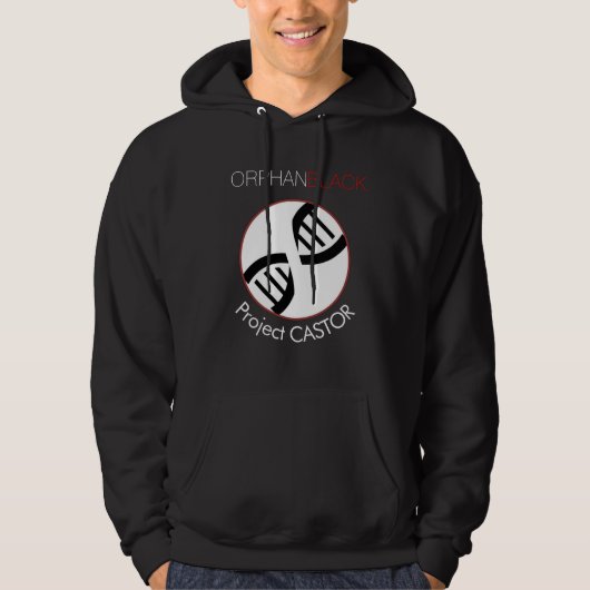 Das Sweatshirt verwaister schwarzer "Projekt (Vorderseite)