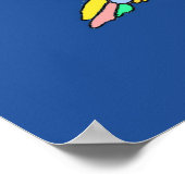 Das Swim-Poster Poster (Ecke)