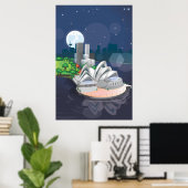 Das Sydney Opera House Poster (Heimbüro)