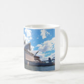 Das Sydney-Opernhaus Kaffeetasse (VorderseiteRechts)