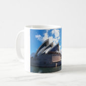 Das Sydney-Opernhaus Kaffeetasse (Vorderseite Links)
