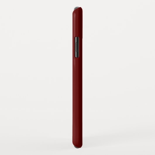 Das Symbol "Calm Crown" auf Burgundy Red behalten Case-Mate iPhone Hülle (Hinten/Rechts)