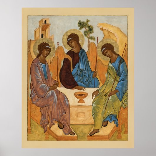 Das Symbol der Dreifaltigkeit Poster (Vorne)