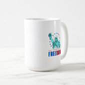 Das Symbol der Freiheit | Klassische Tasse #15 (VorderseiteRechts)