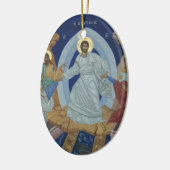 Das Symbol des Herrn Jesus Christus zur Auferstehu Keramik Ornament (Links)