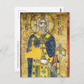Das Symbol des Hohepriesters Aaron Byzantinisches  Postkarte (Vorne/Hinten)