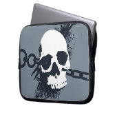 Das Symbol des Nekromanten Laptopschutzhülle (Vorderseite Links)