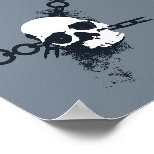 Das Symbol des Nekromanten Poster (Ecke)