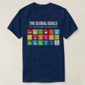 Das Symbol für die globalen Ziele 17 Globale Ziele T-Shirt (Design vorne)